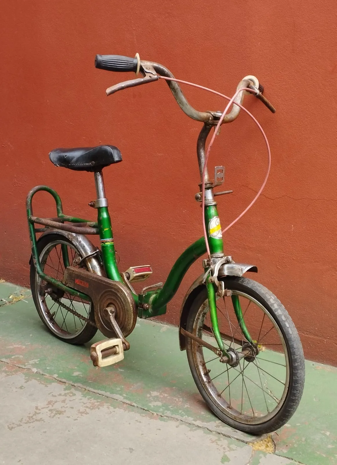Bicicleta antigua plegable de niño rod 14