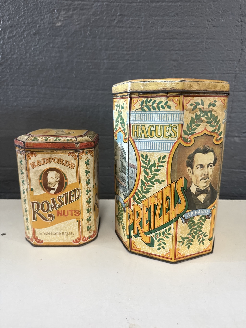 Latas vintage decorativas England