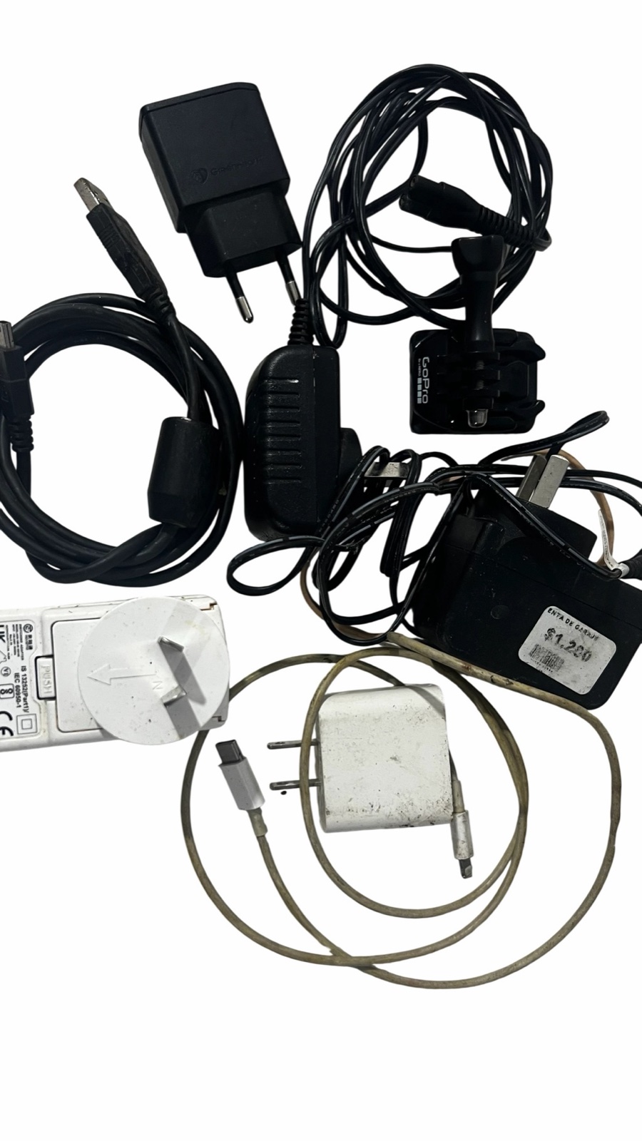 Cargadores y cables varios