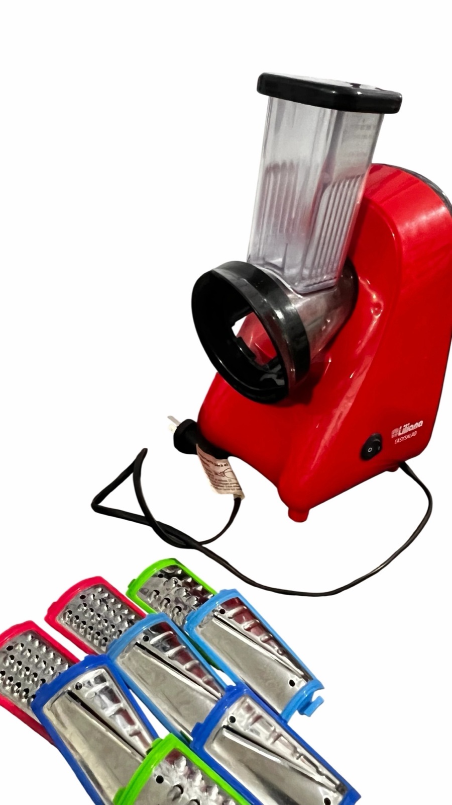 Rallador eléctrico Liliana Easy Salad