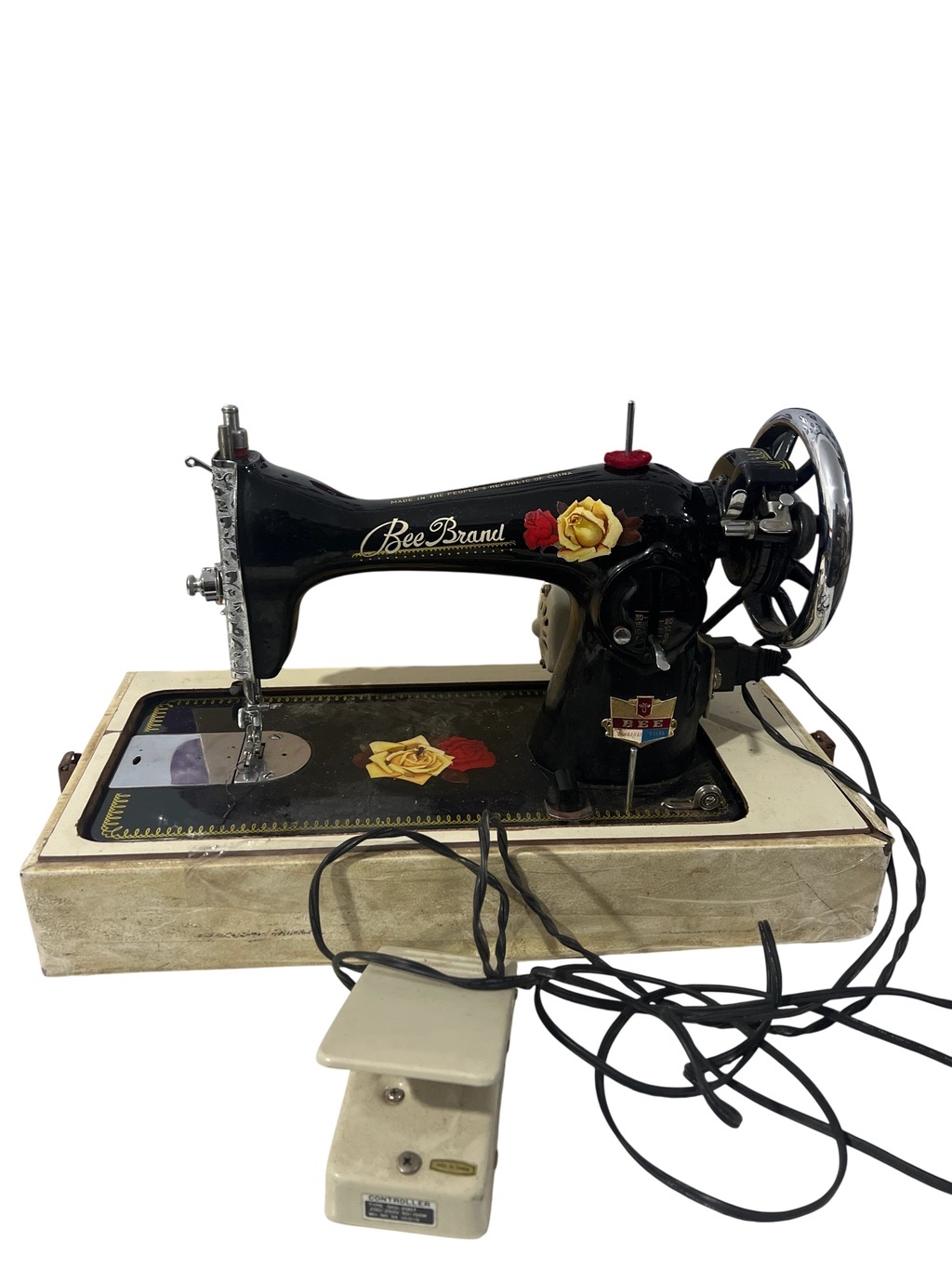 Máquina de coser Bee Brand eléctrica