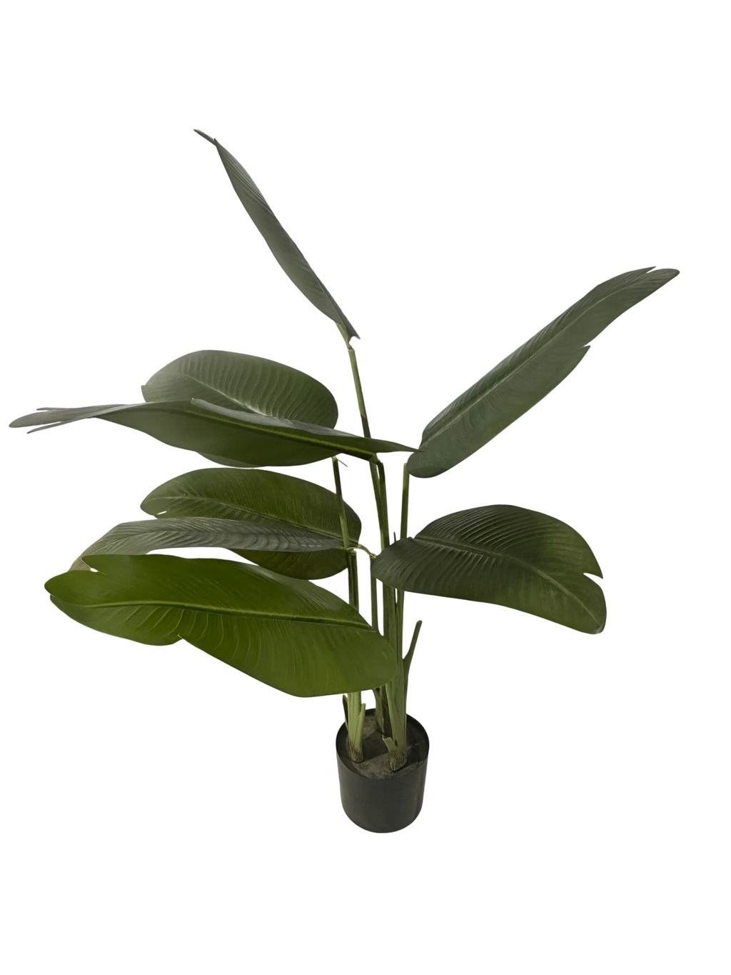 Planta decorativa artificial en maceta