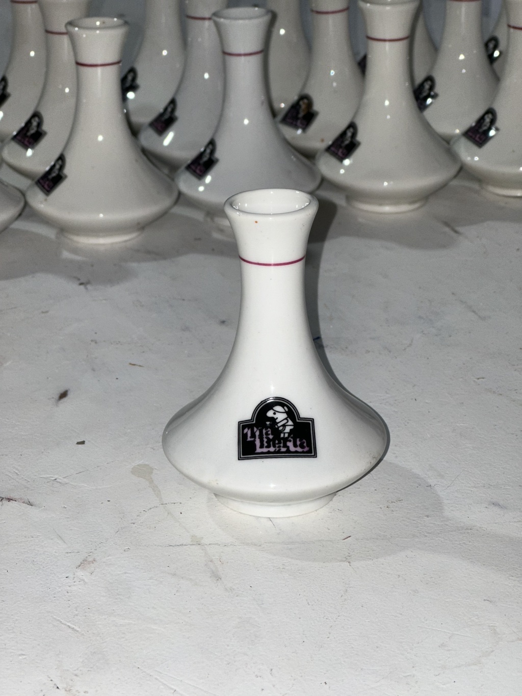 Botellas de cerámica con logo