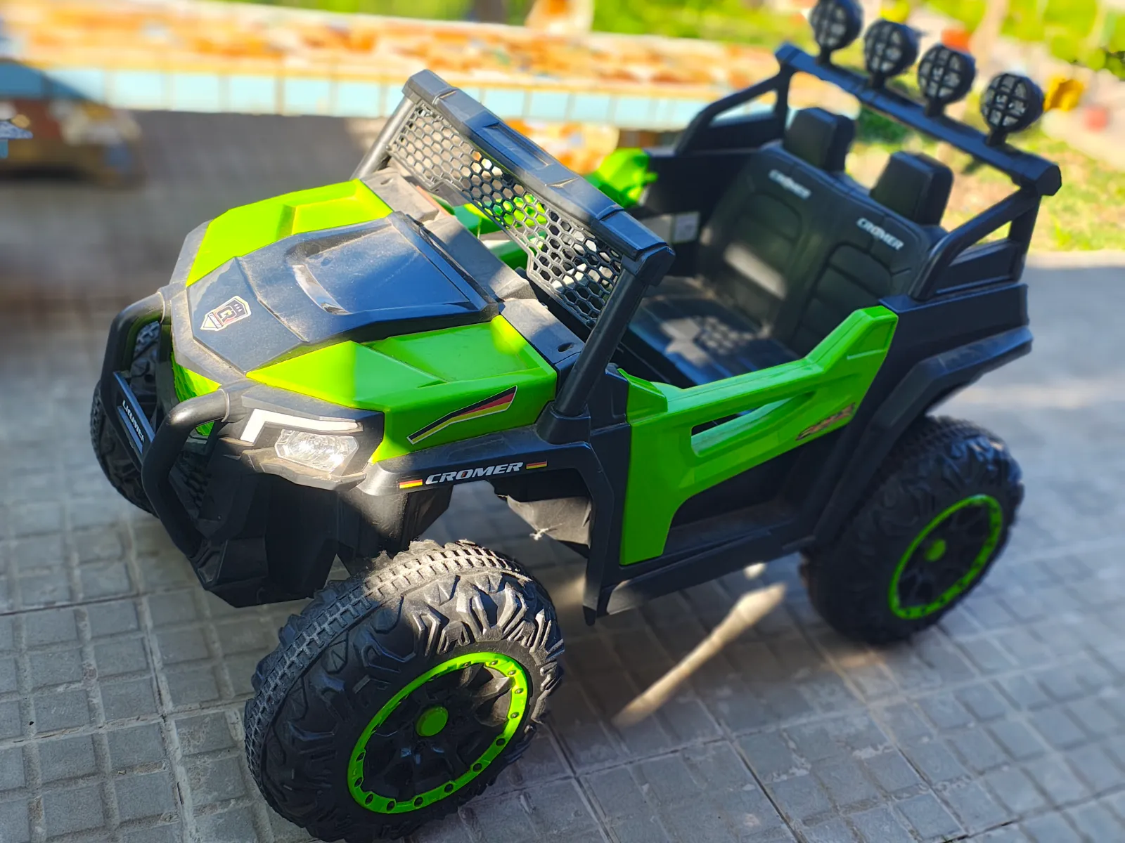 Jeep a Bateria Utv Cromer 12v