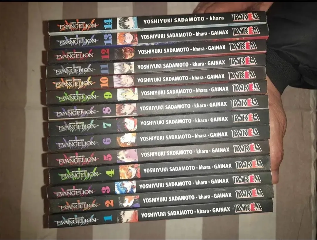 Colección entera Evangelion manga de 1 al 14