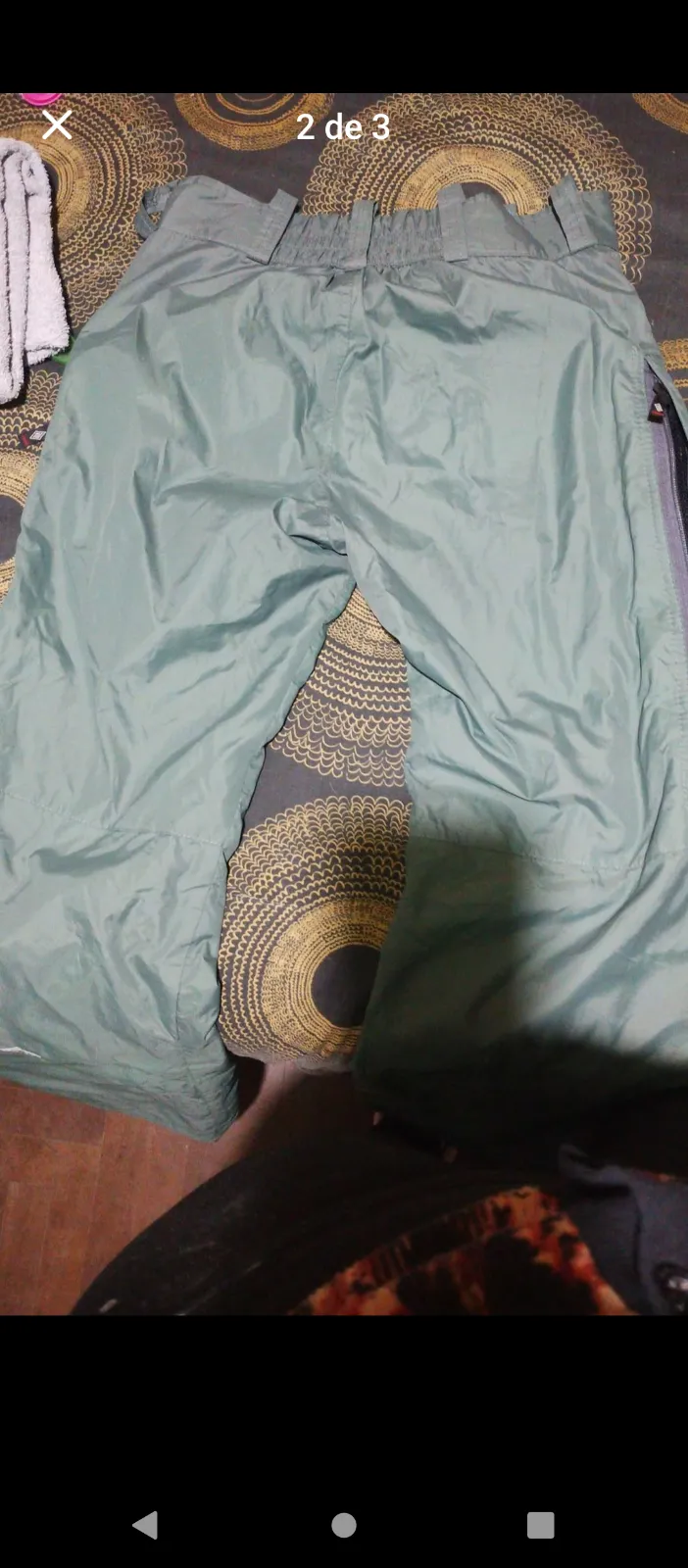 Pantalón para nieve es pequeño talle 1. O s