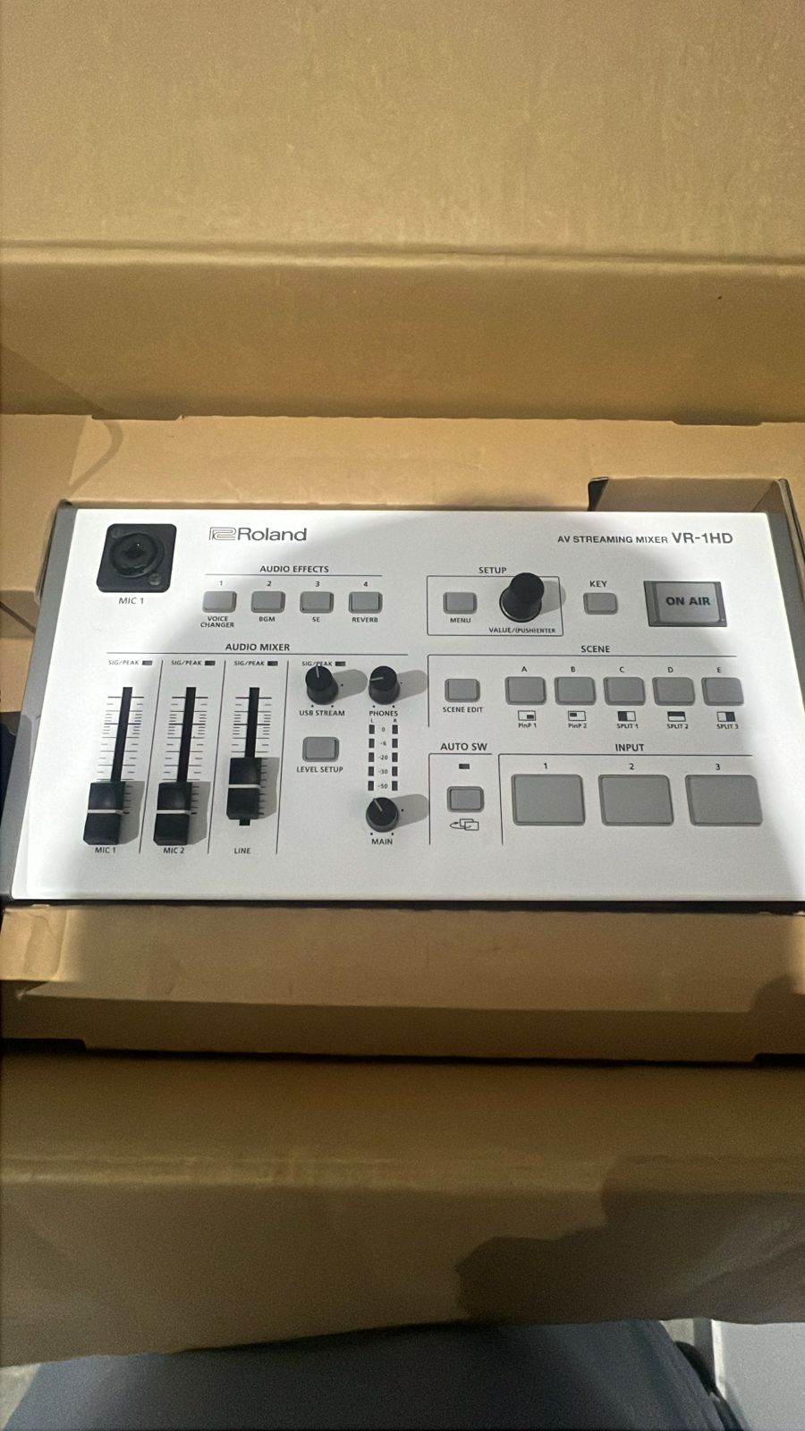 Consola de streaming