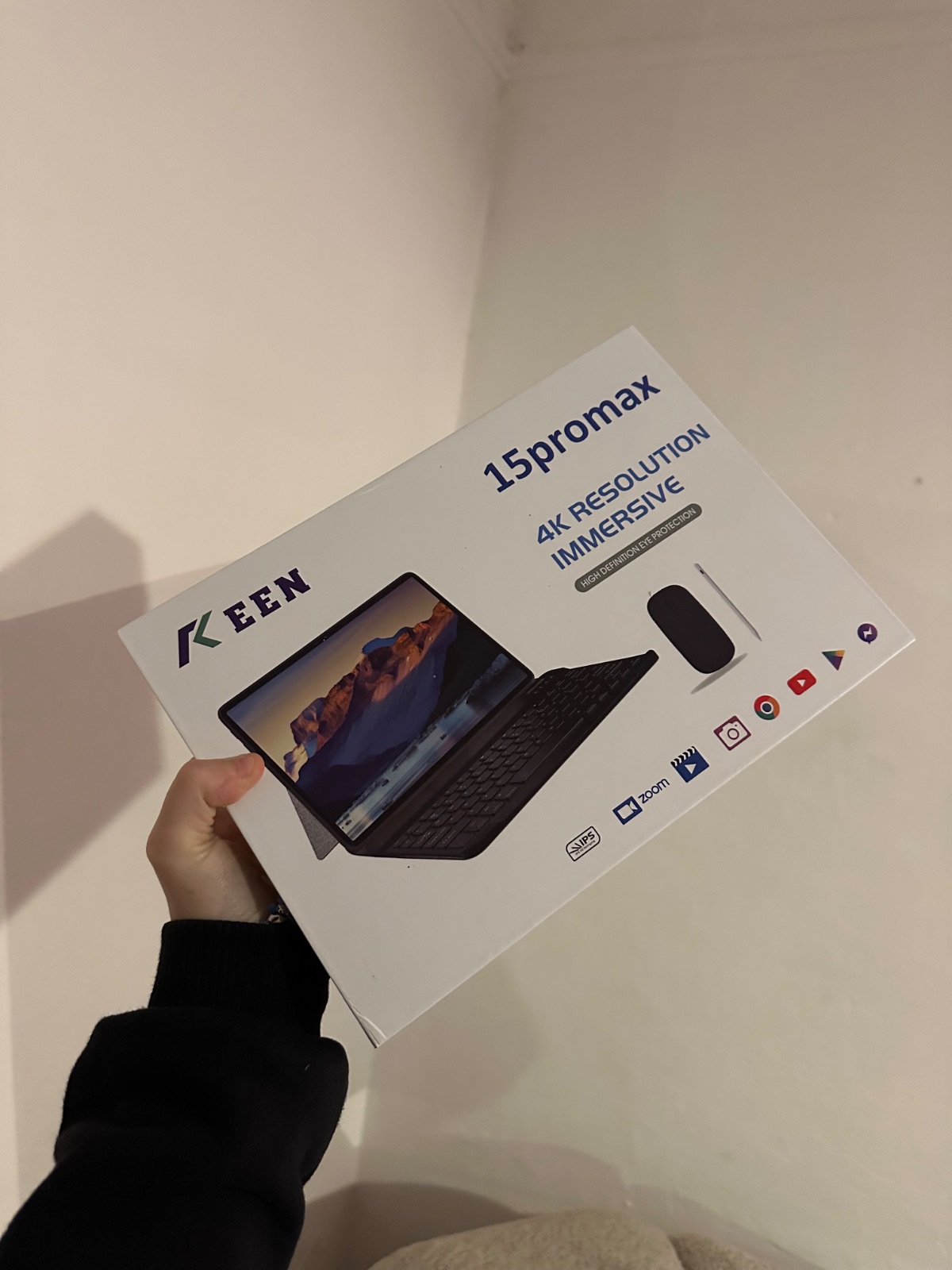 Tablet KEEN 15 Pro Max 10.1” 512GB + 16GB RAM