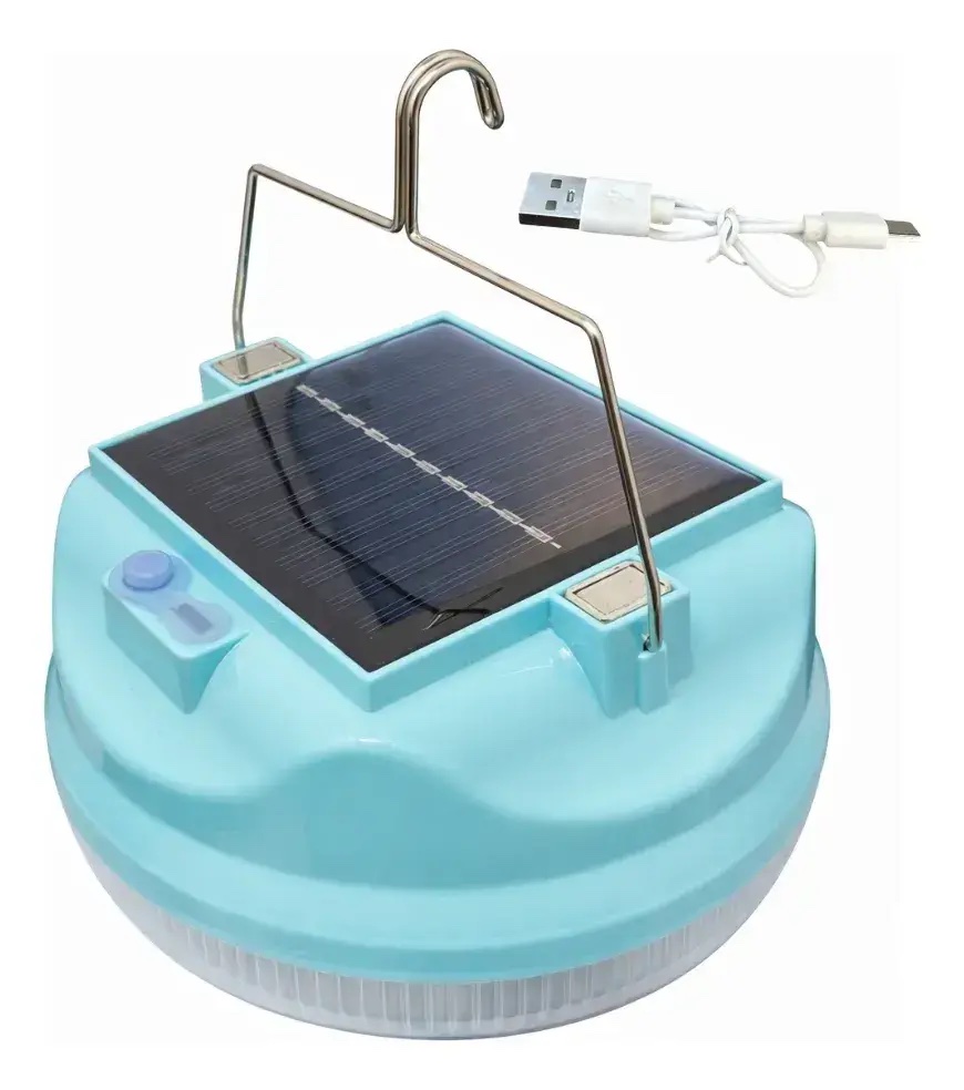 Lámpara Solar Redonda para Colgar 14cm