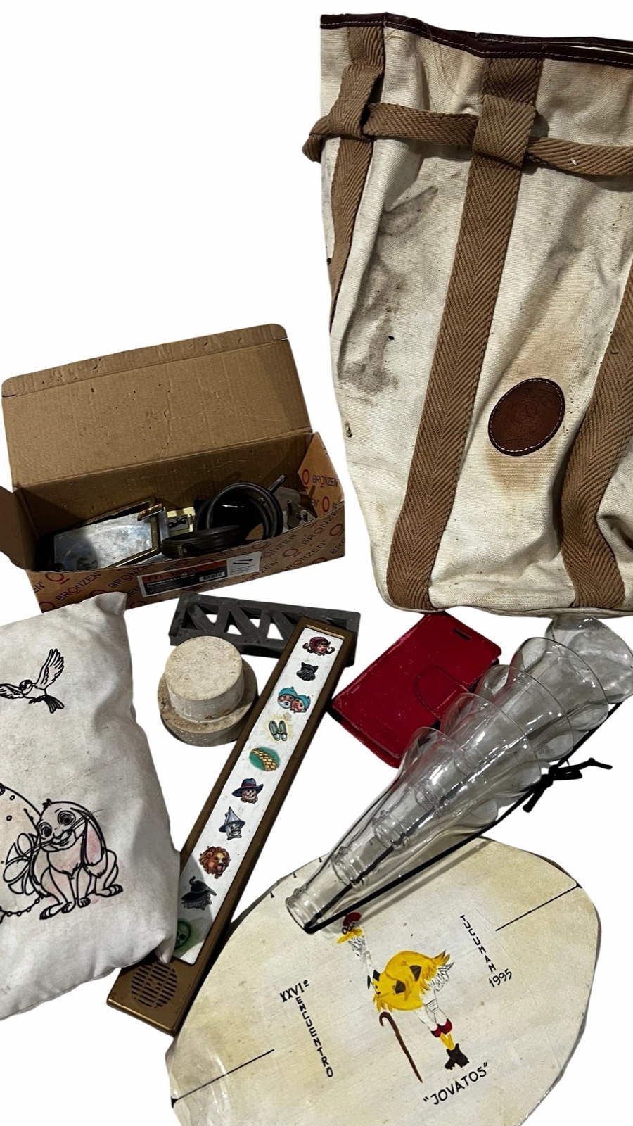 Lote de articulos varios + mochila