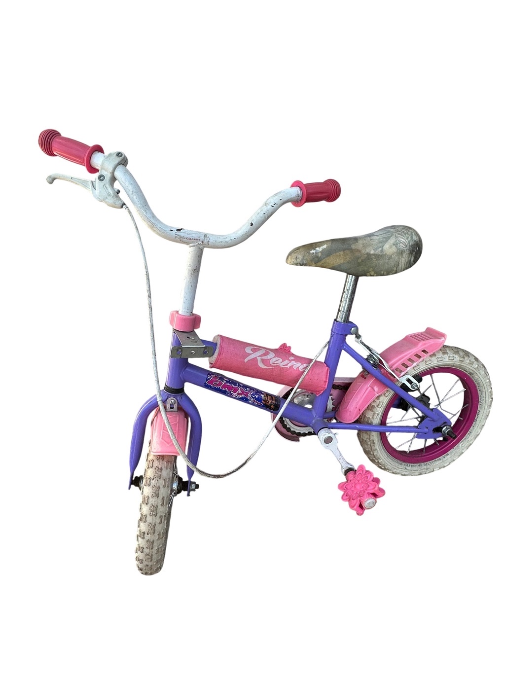 Bicicleta infantil con protector de cuadro