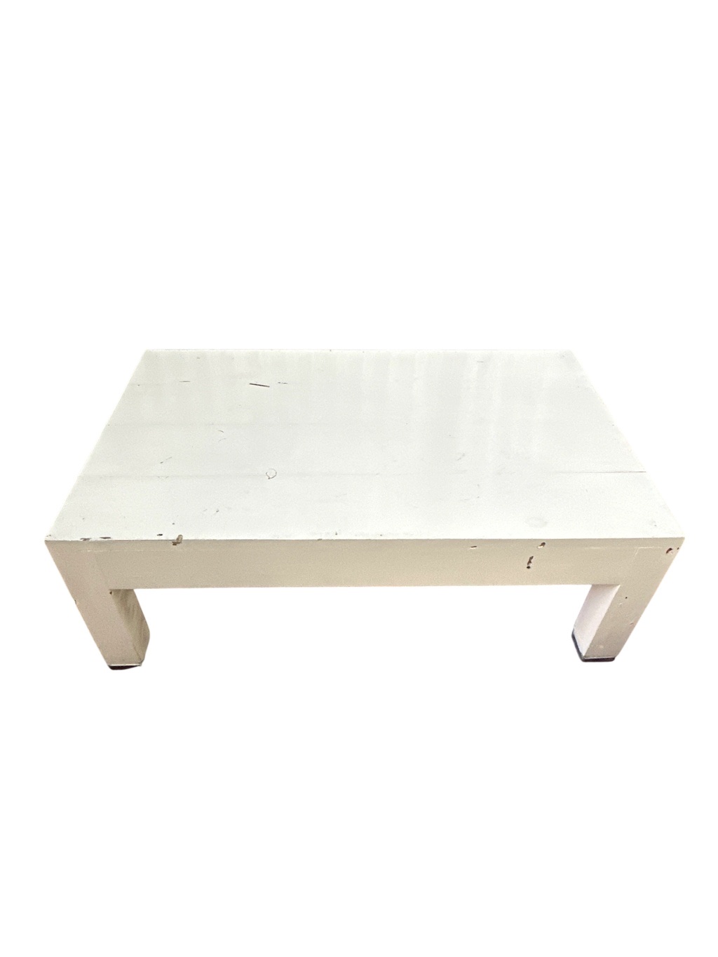 Mesa ratona rectangular de madera