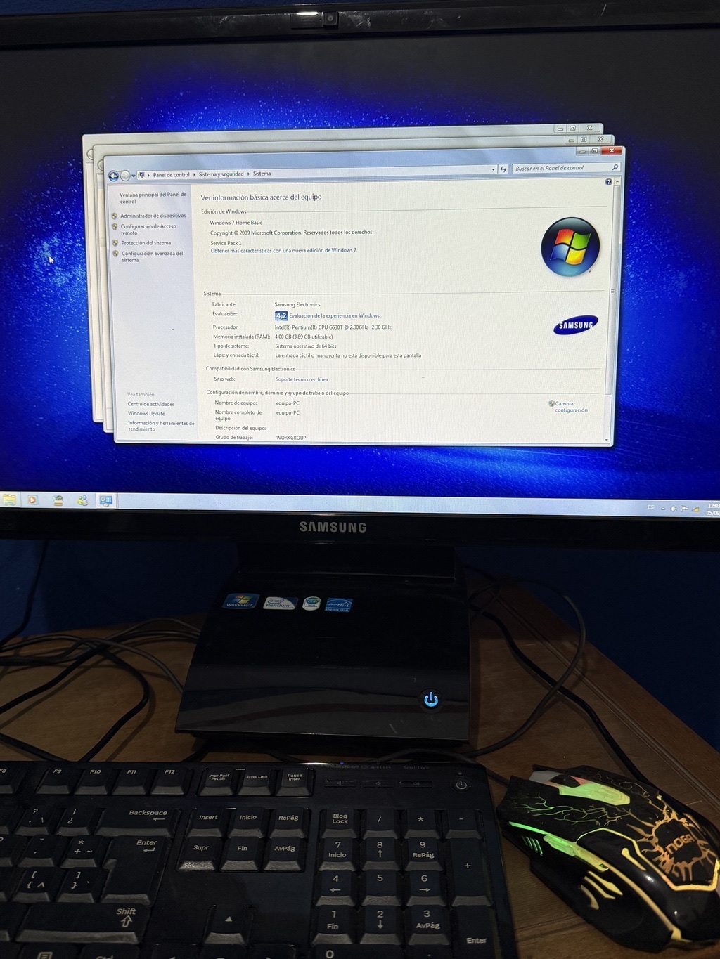 Pc samsung all in one