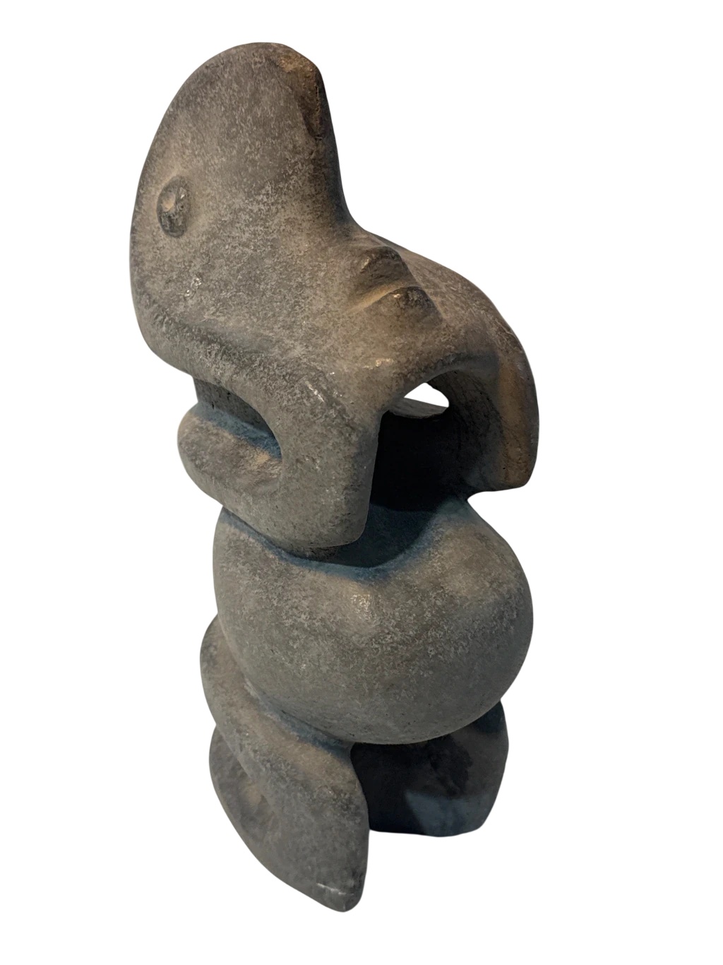 Suplicante Escultura abstracta de piedra
