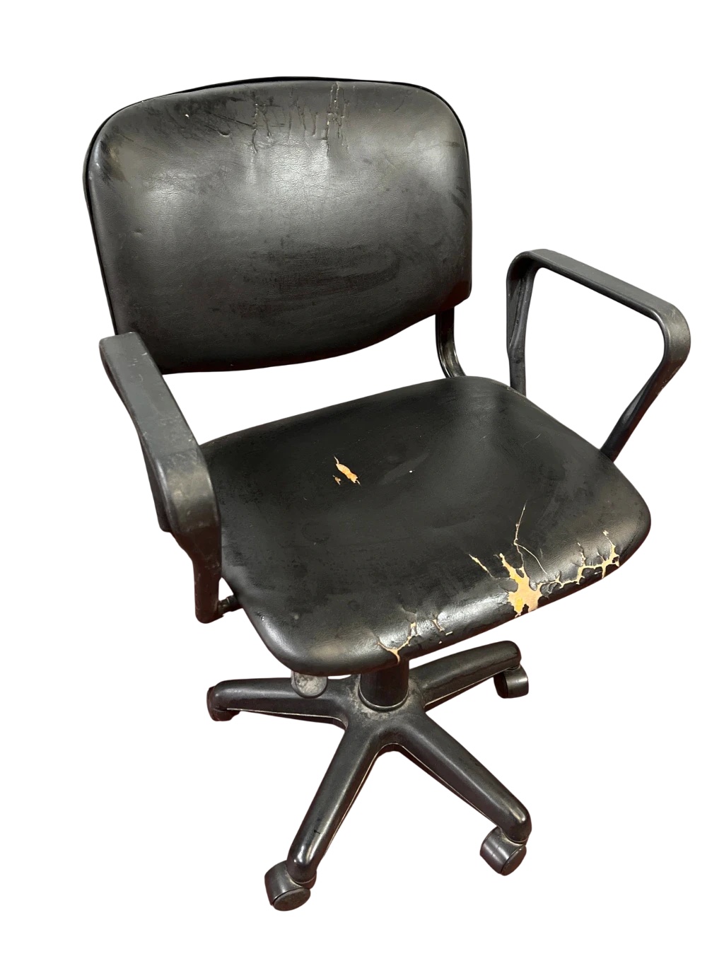 Silla de oficina giratoria con apoyabrazos