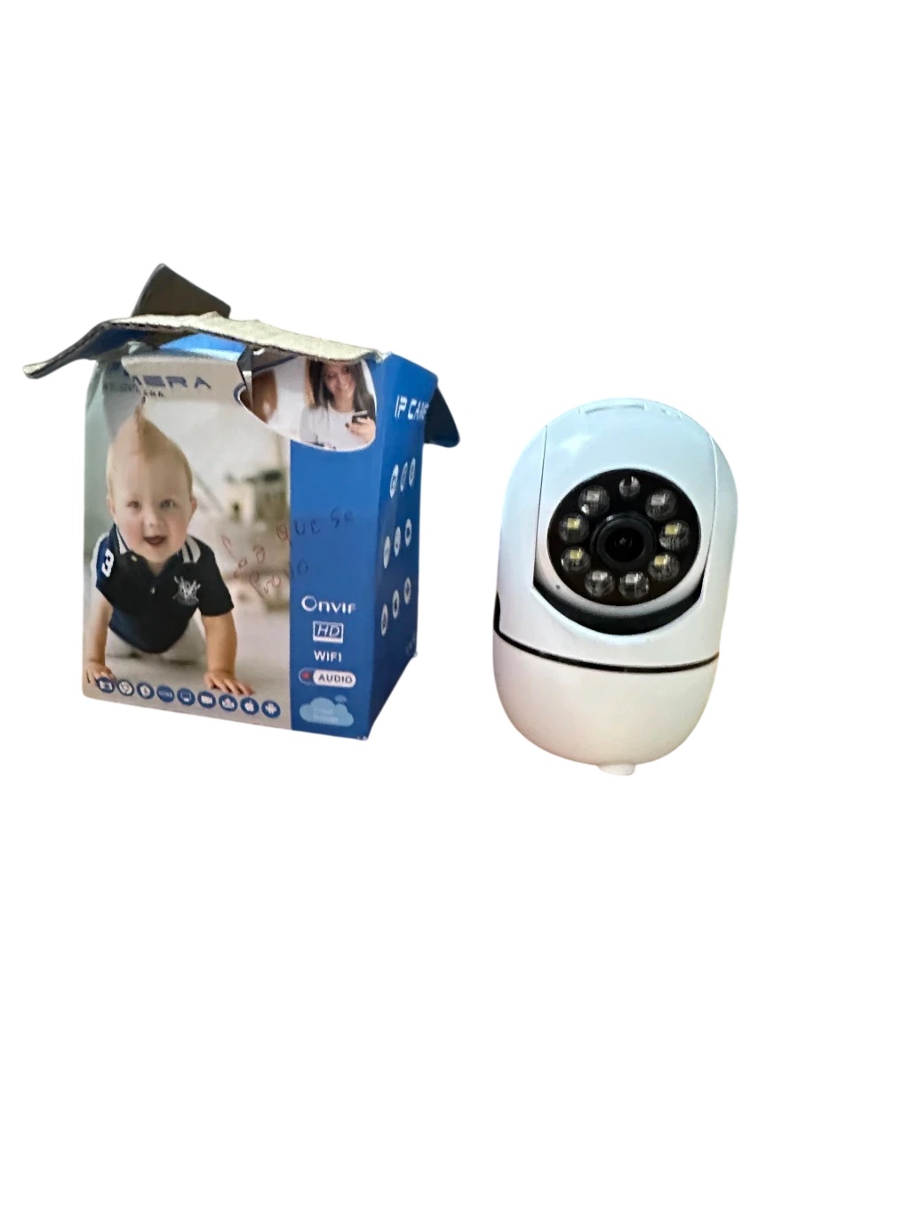 Cámara de vigilancia con WiFi y audio