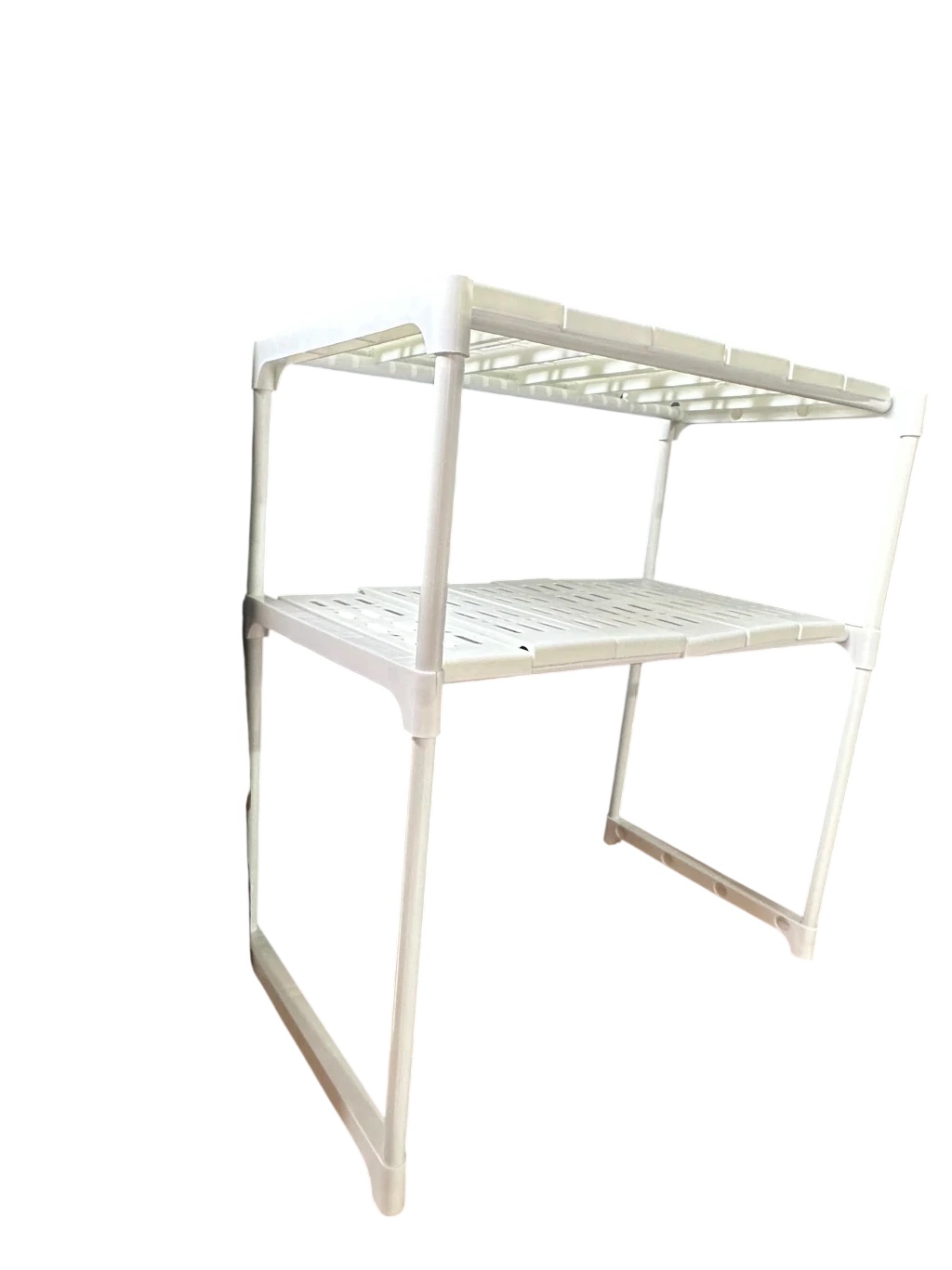 Organizador plástico de 2 niveles