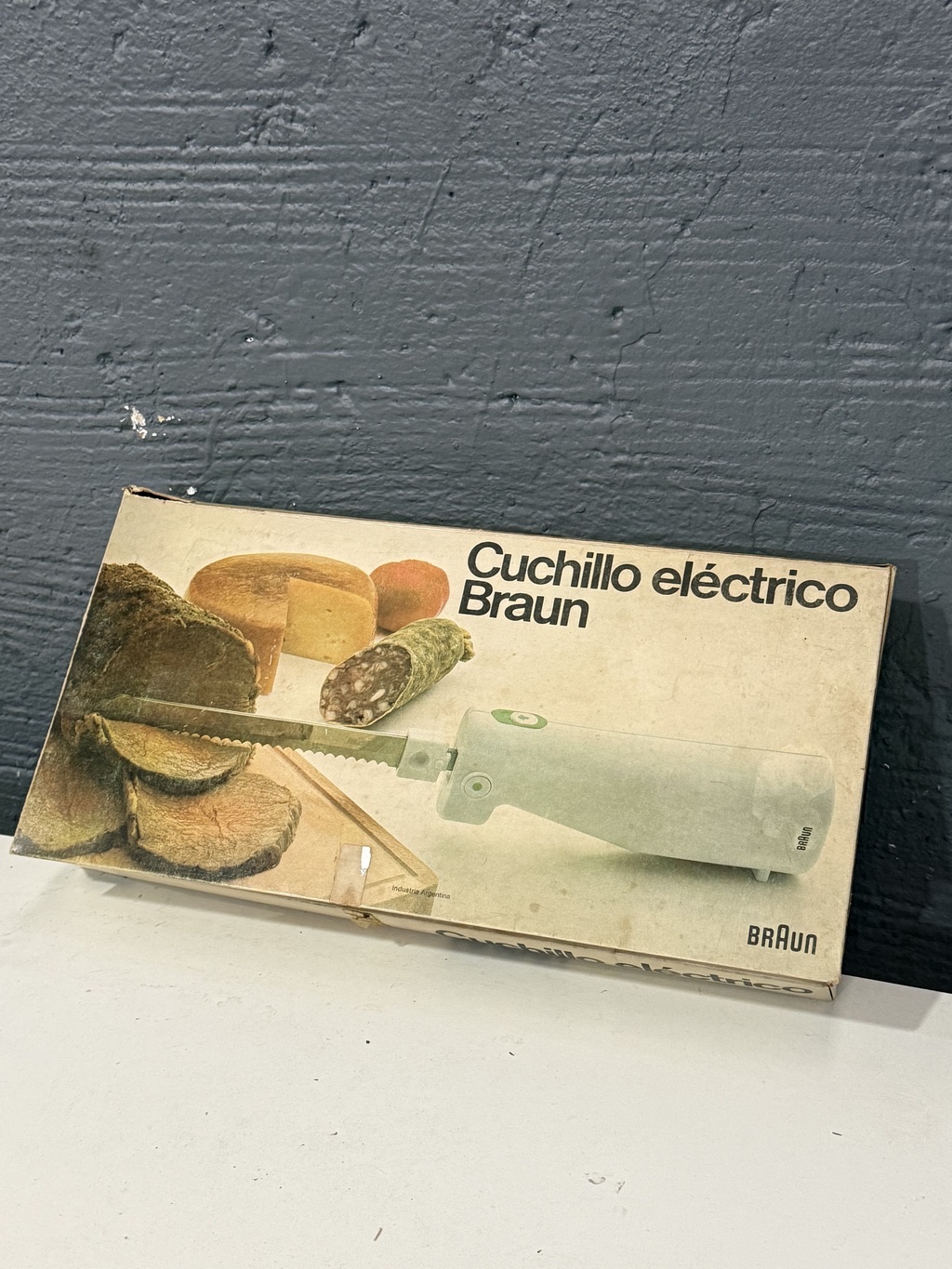 Cuchillo eléctrico Braun clásico