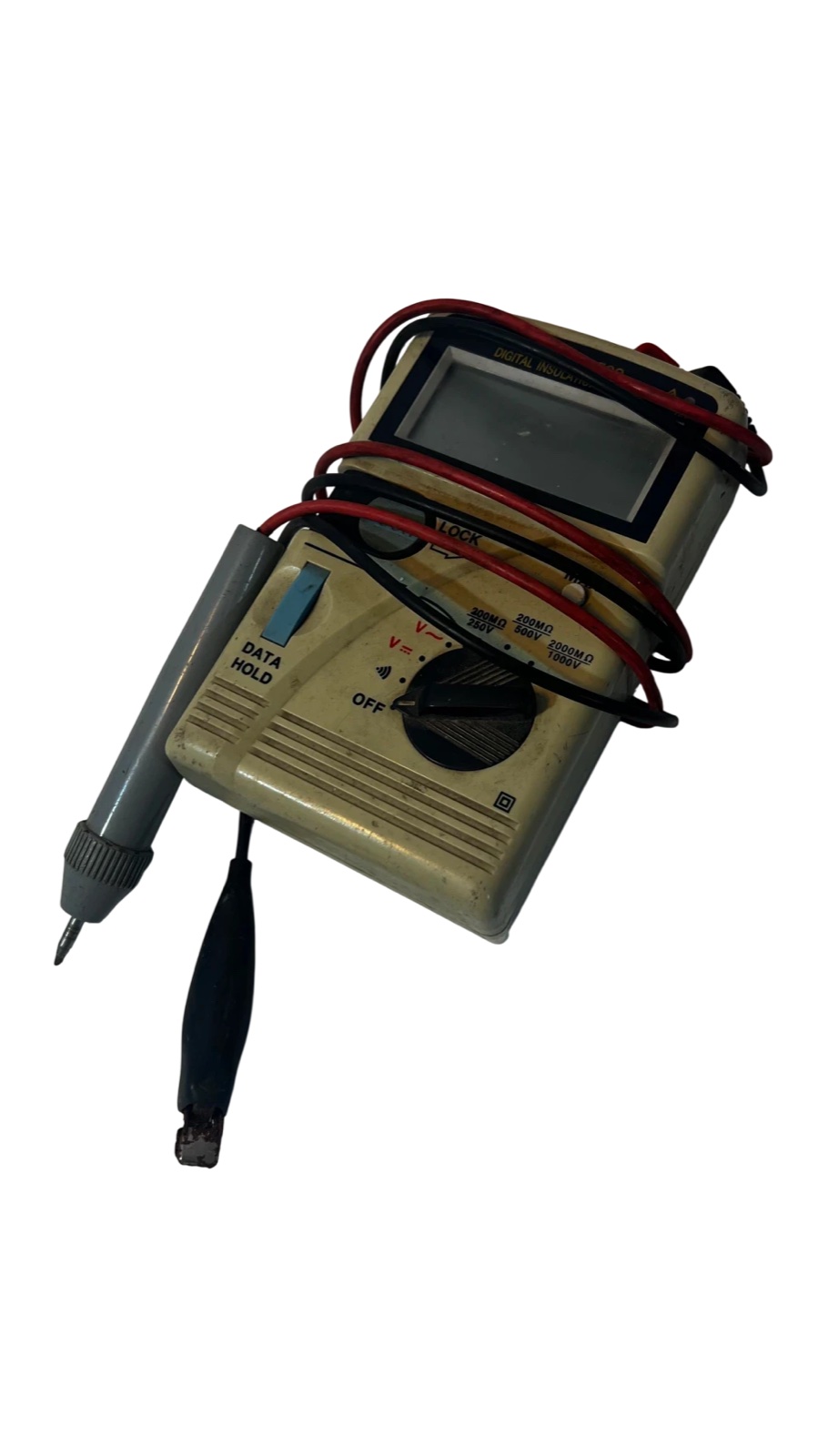 Medidor Digital de Aislamiento Eléctrico