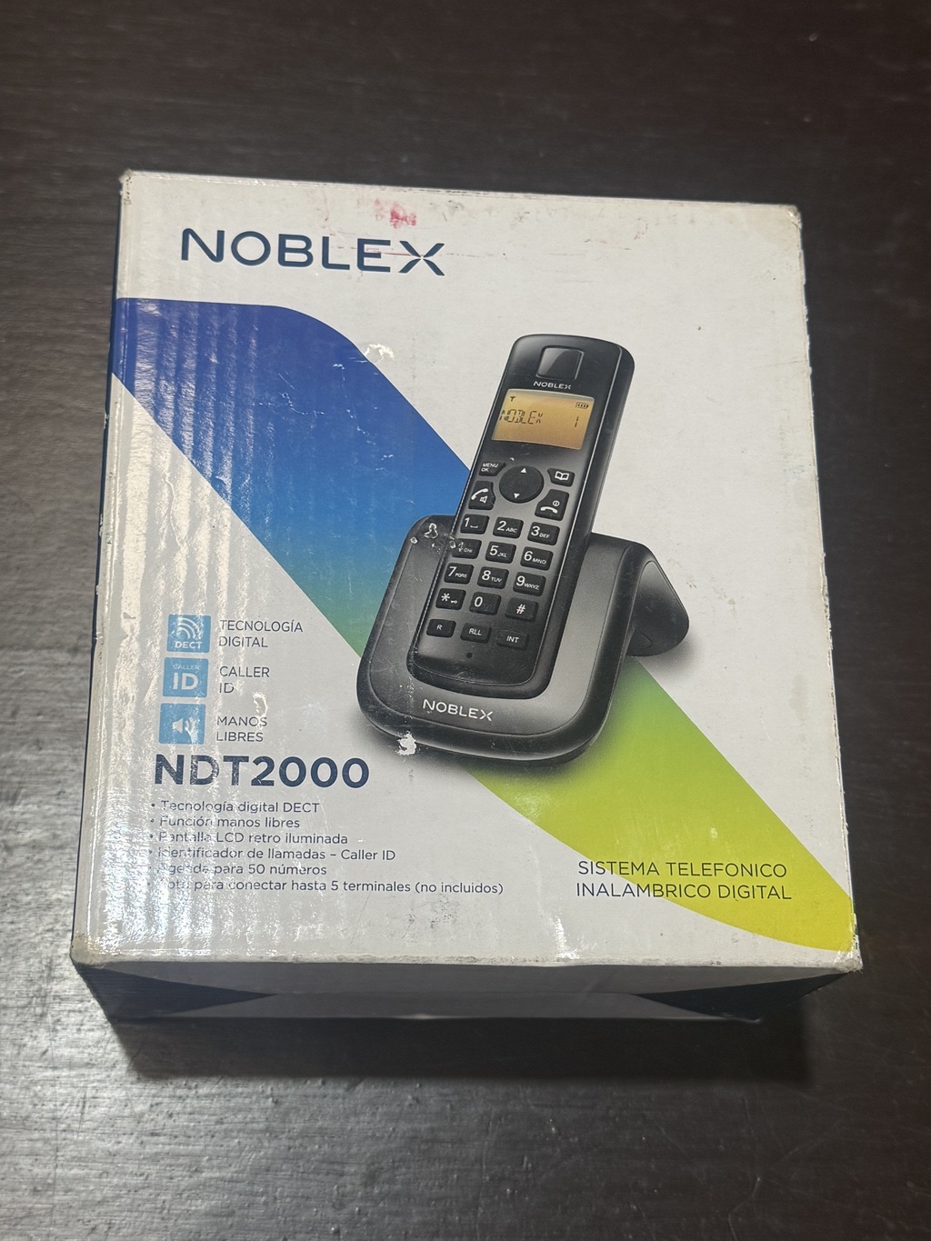 Teléfono inalámbrico digital Noblex NDT2000