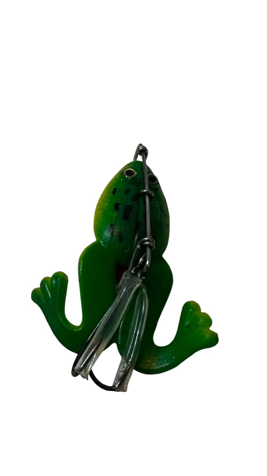 Señuelo de pesca con forma de rana