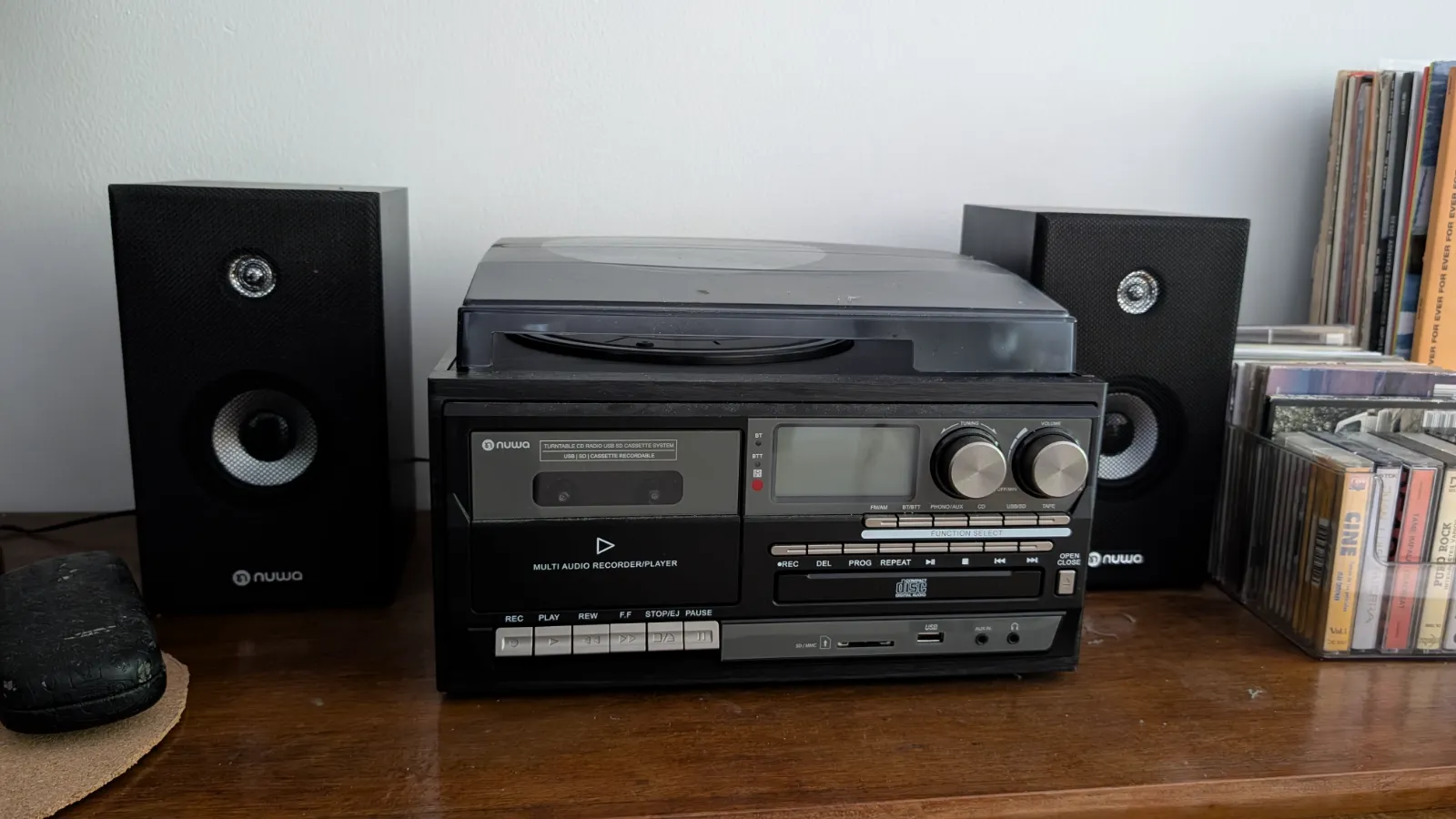Tocadiscos Nuwa Tr-18cdsp